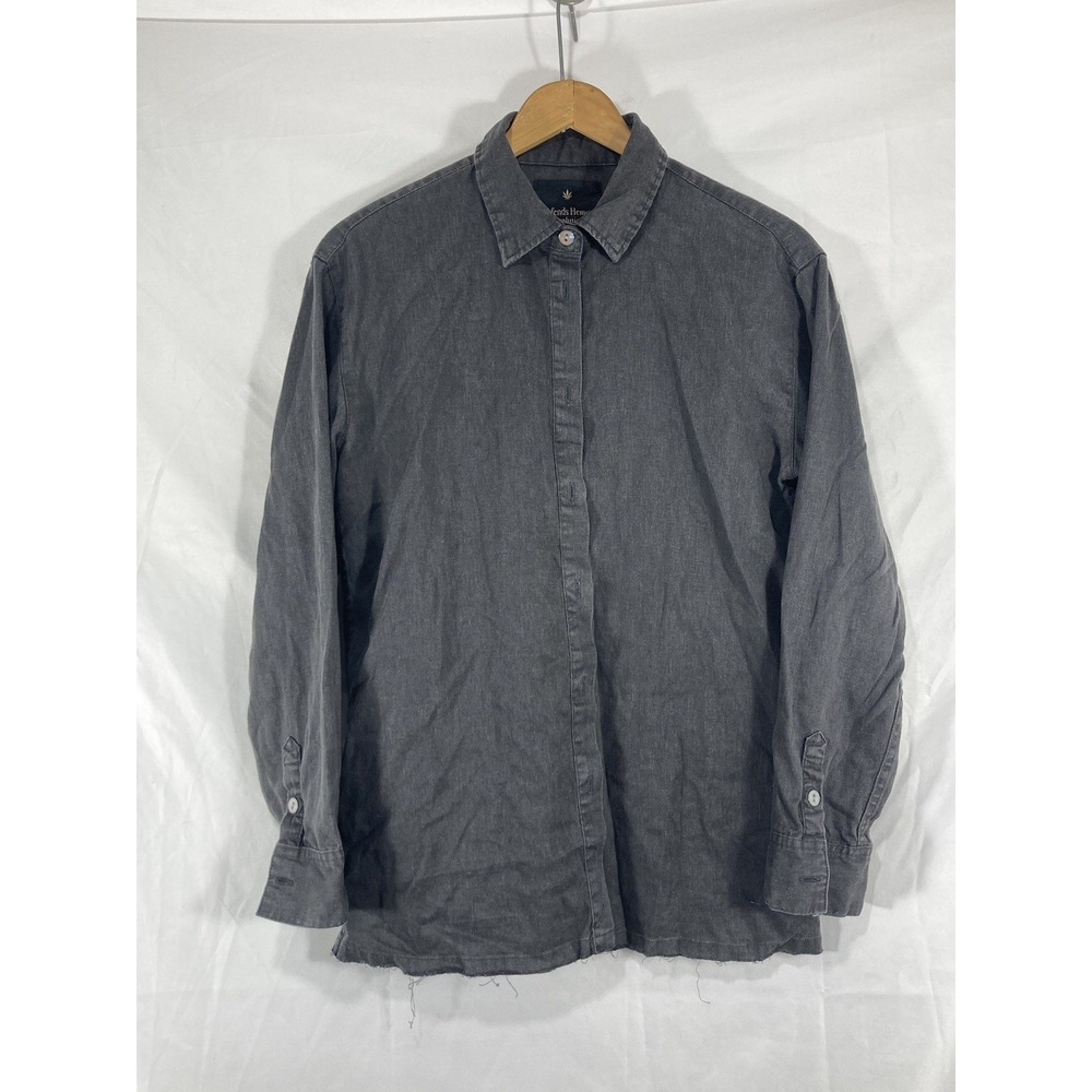 Vintage Rare Afends Hemp Revolution Men's Size 2 Gray 55% Hemp Organic Cotton